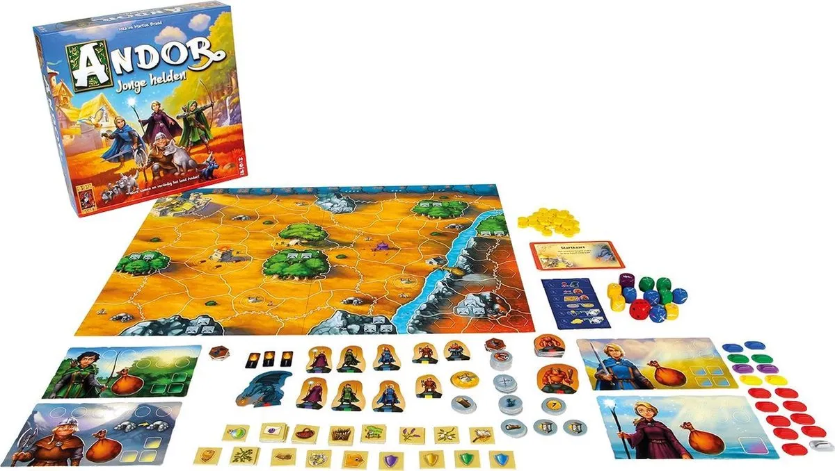 999 Games Andor Jonge Helden Bordspel 999-LVA10 - afbeelding 6 van 6