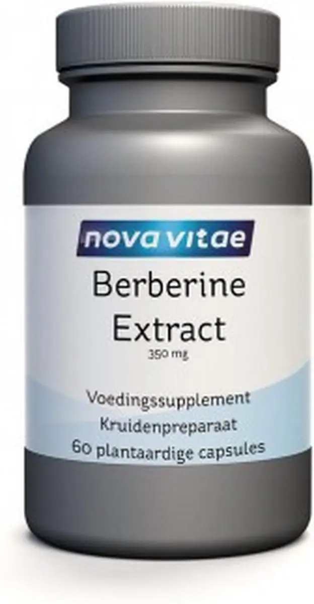 Nova Vitae Berberine Extract 350mg - 60 Capsules