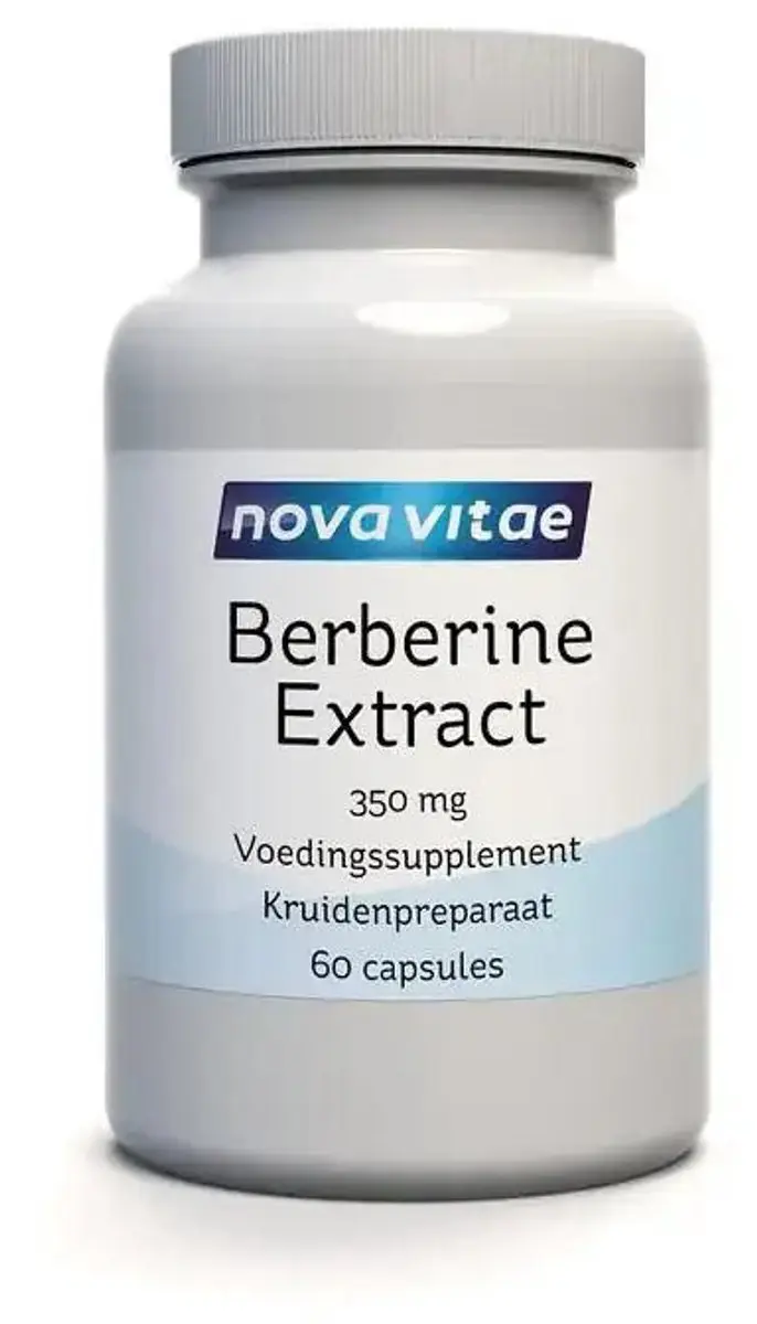Nova Vitae Berberine Extract 350mg - 60 Capsules