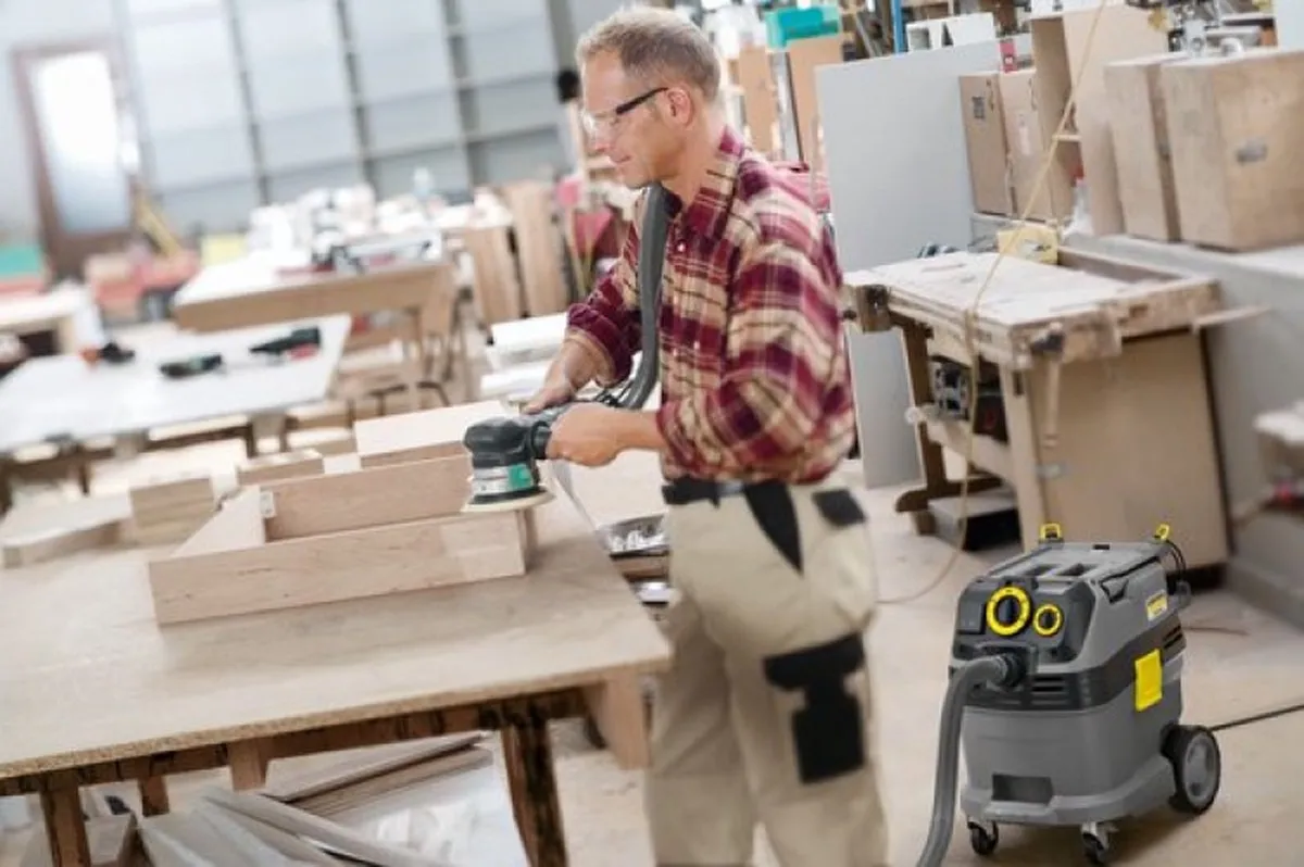 Kärcher NT 30/1 Tact Te L Industriële Stofzuiger 1380W - 30L - Grijs/Zwart - afbeelding 6 van 6