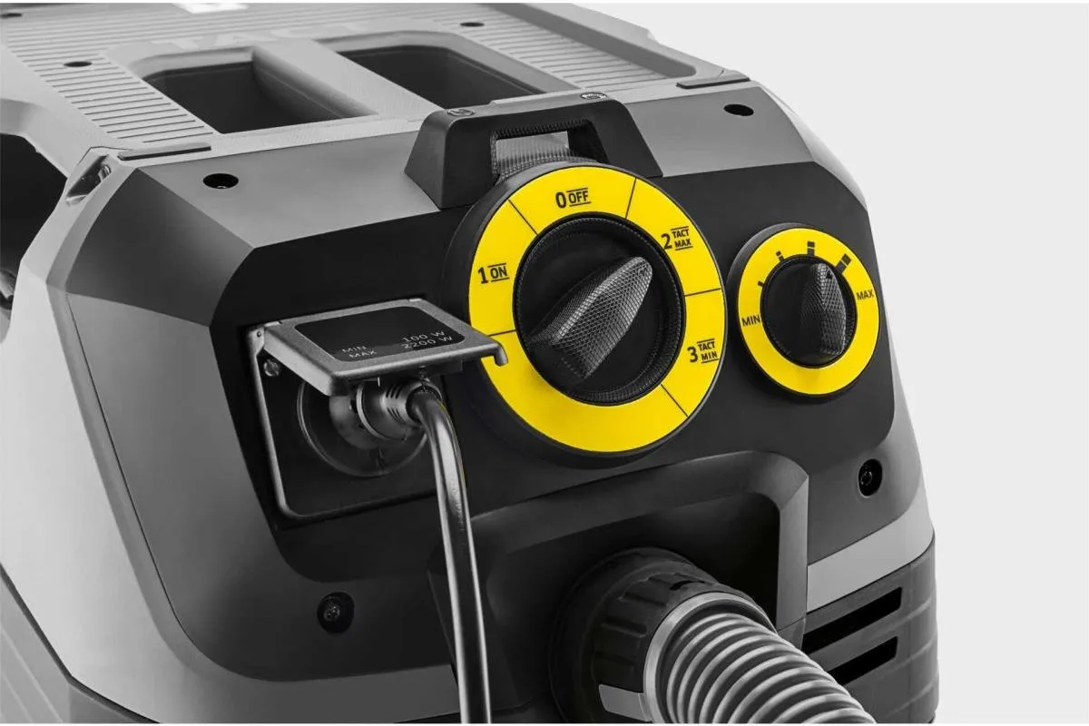 Kärcher NT 30/1 Tact Te L Industriële Stofzuiger 1380W - 30L - Grijs/Zwart
