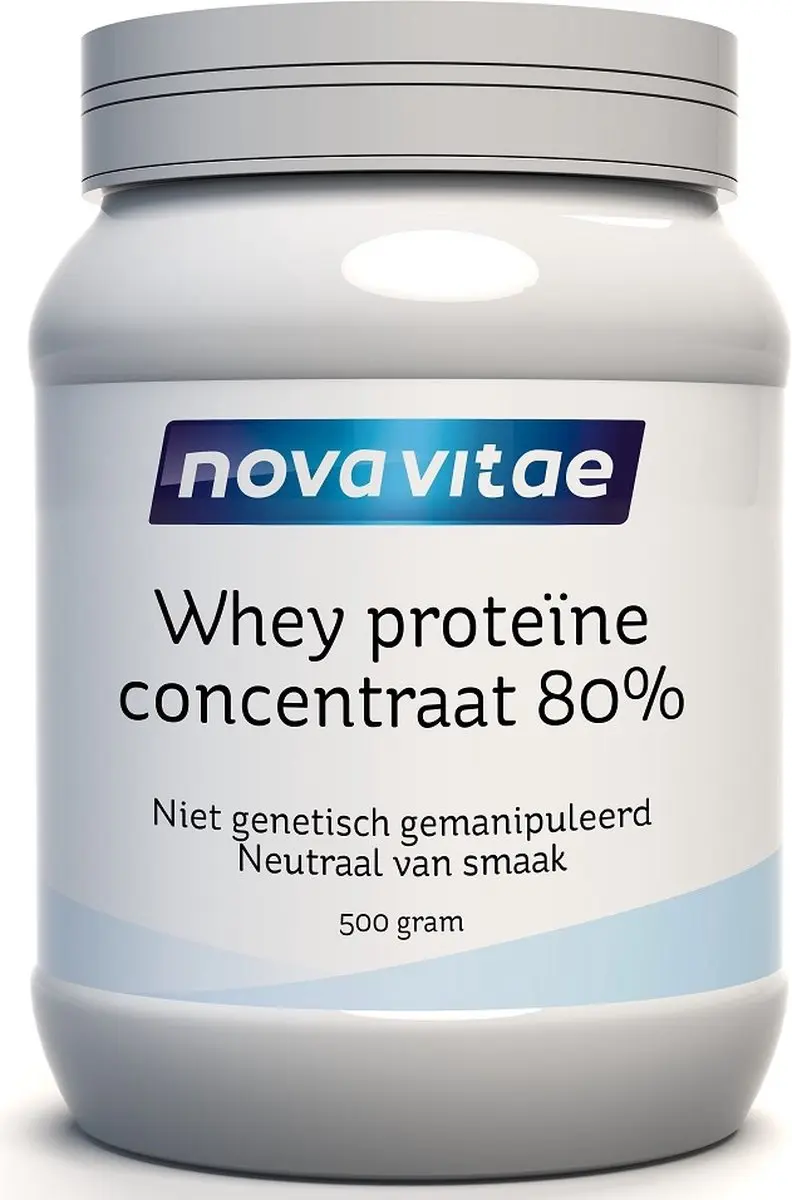 Nova Vitae Whey Proteïne Concentraat 80% 500g
