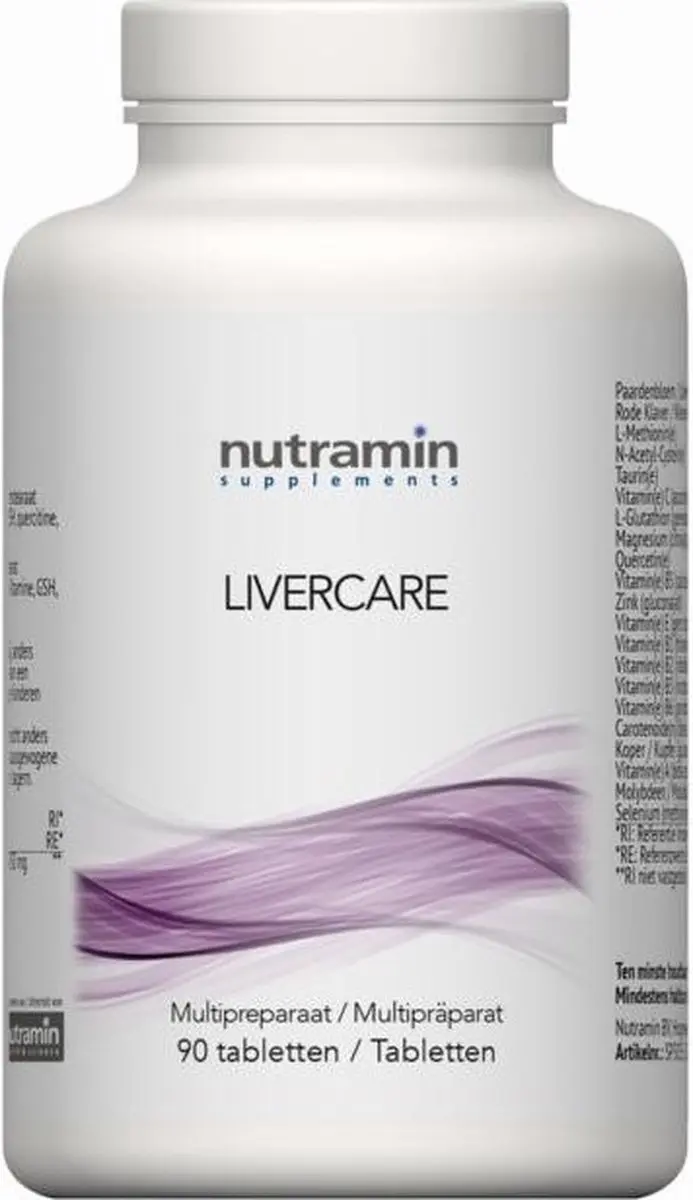 Nutramin NTM LiverCare Tabletten 90 Stuks