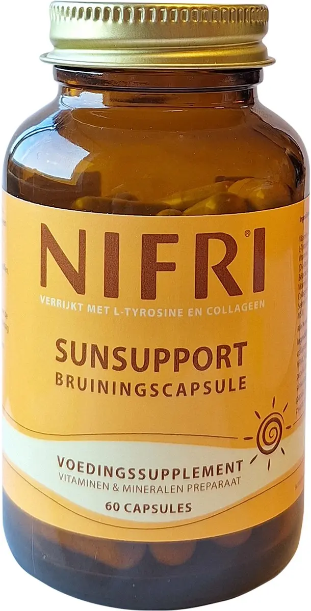 Nifri Sunsupport Bruiningscapsule 60 Stuks