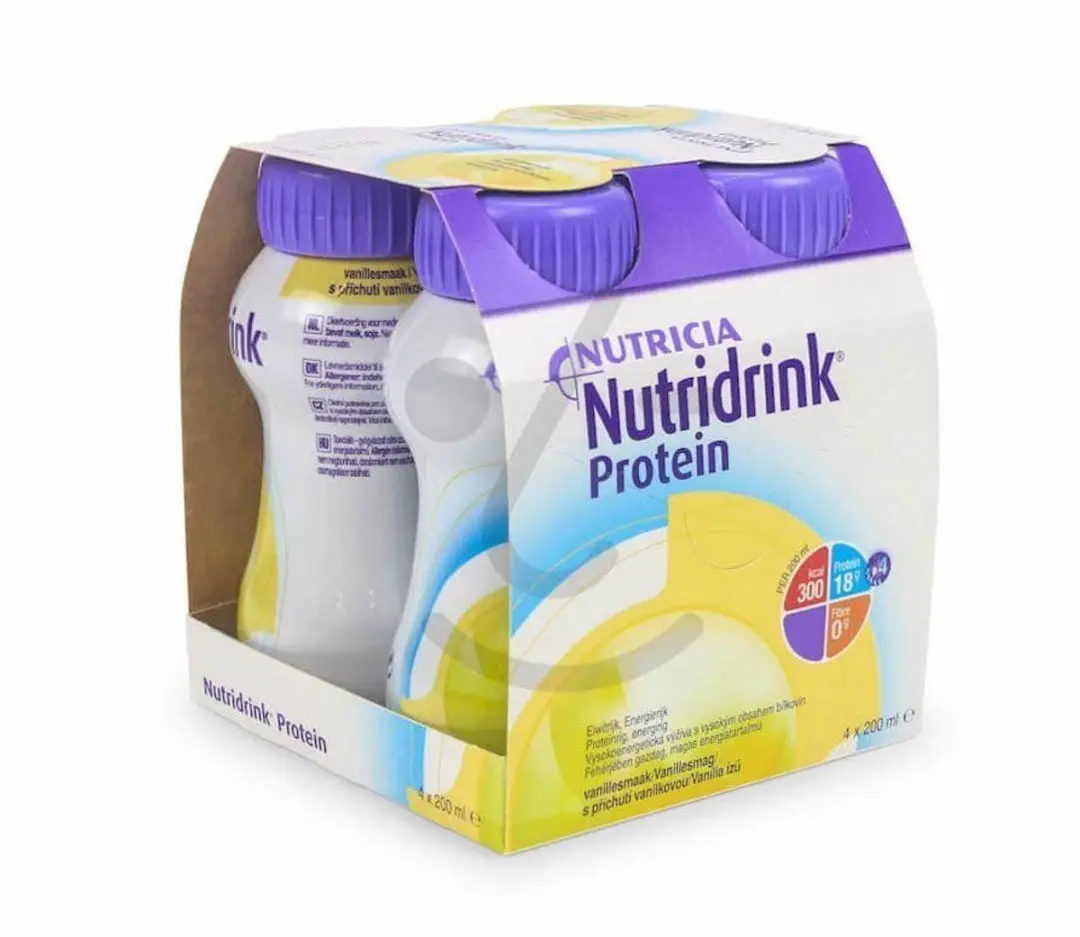 Nutridink Protein Vanille 200ml - 4 Stuks