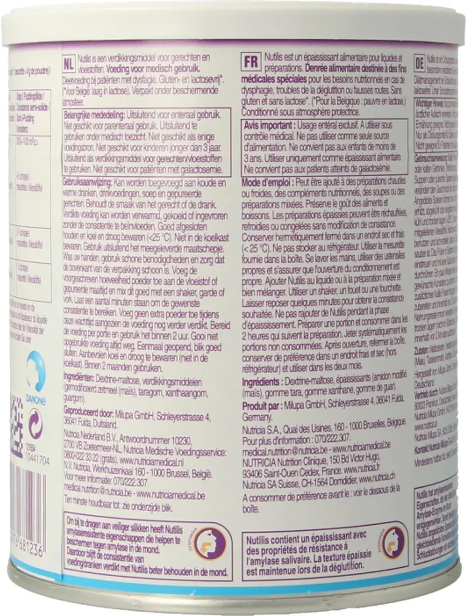 Nutricia Nutilis Poeder 300g