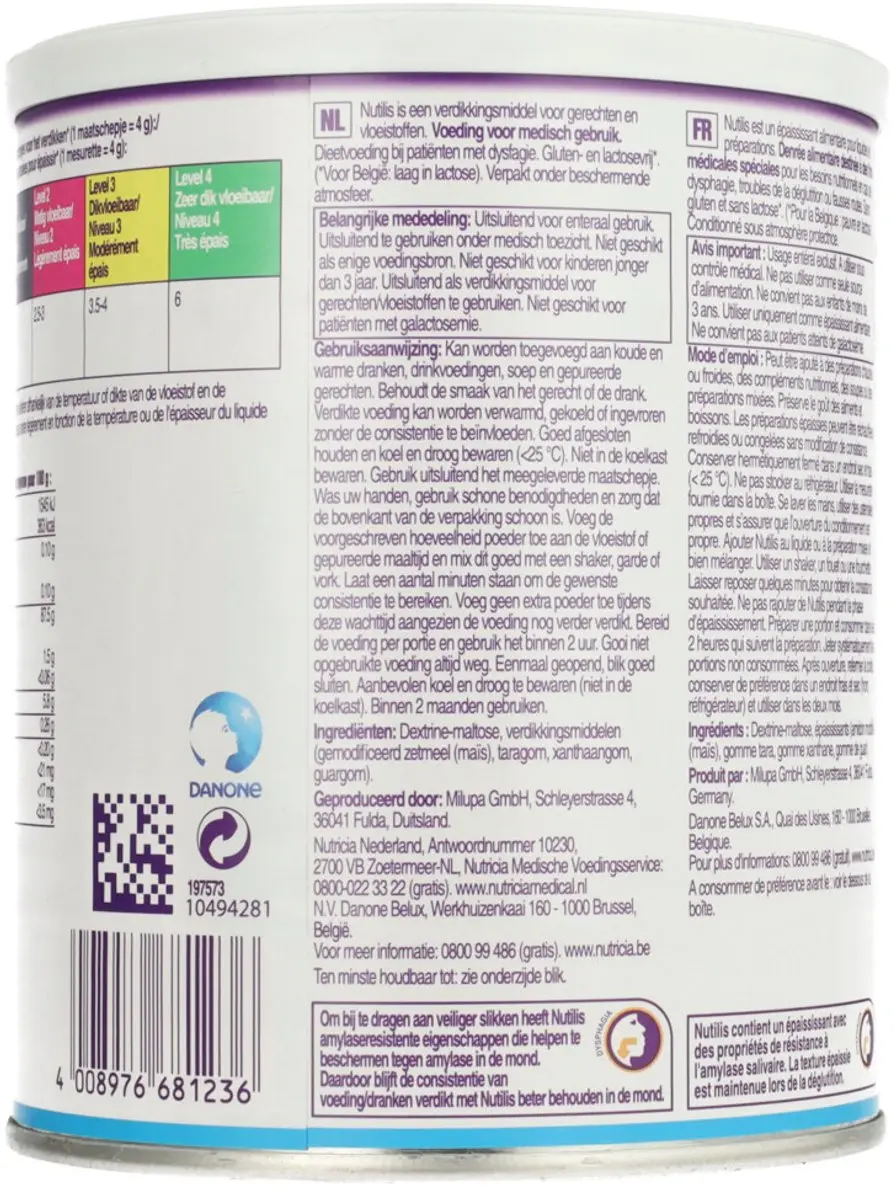 Nutricia Nutilis Poeder 300g