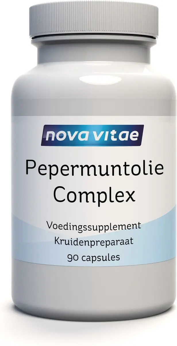 Nova Vitae Pepermuntolie Complex 90 Capsules