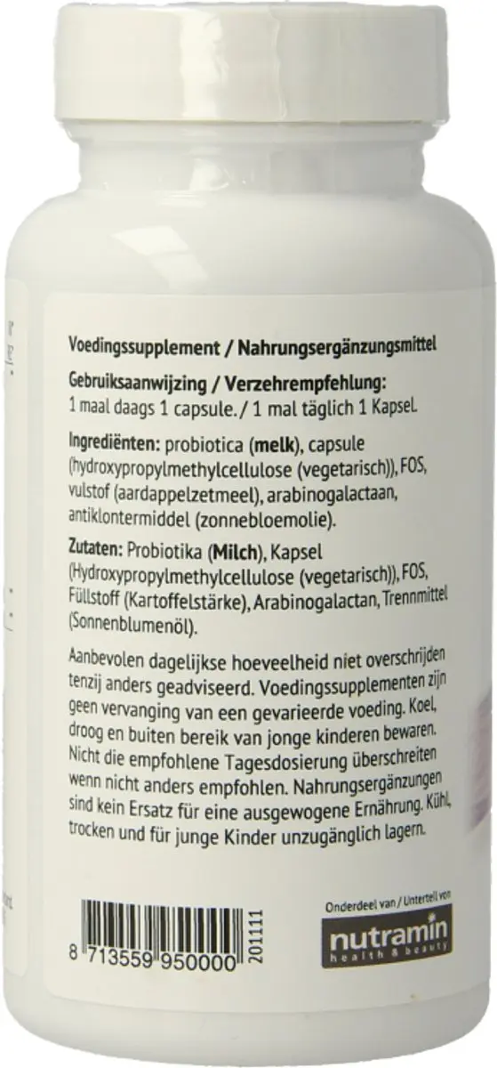 Nutramin NTM Probio Forte Capsules - 60 Stuks