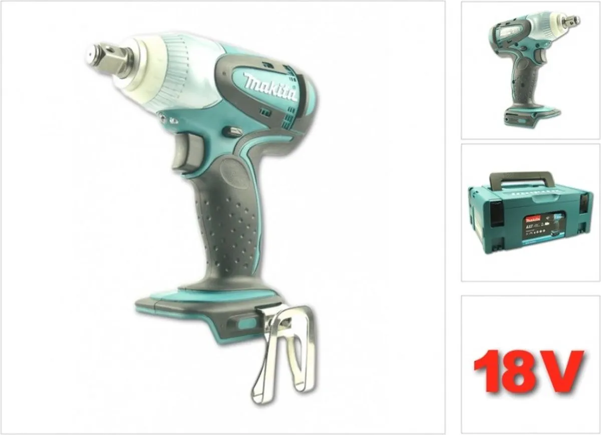 Makita BTW251ZJ Slagmoersleutel 18V - 230W - 3000 Slagen/min