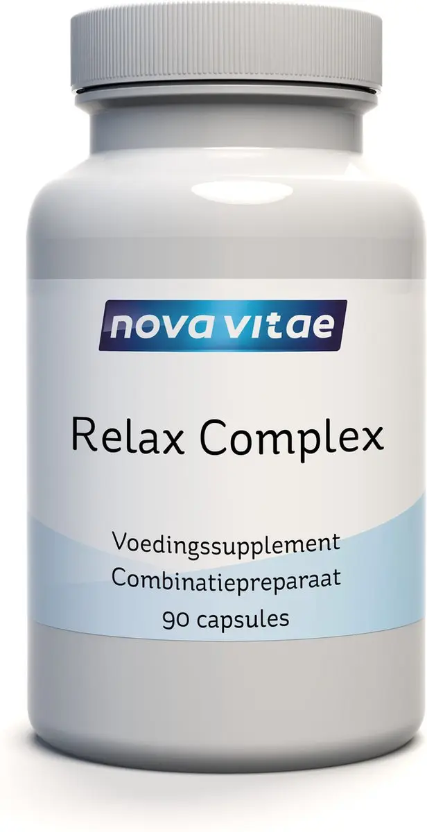Nova Vitae Relax Complex Voedingssupplement 90 Capsules