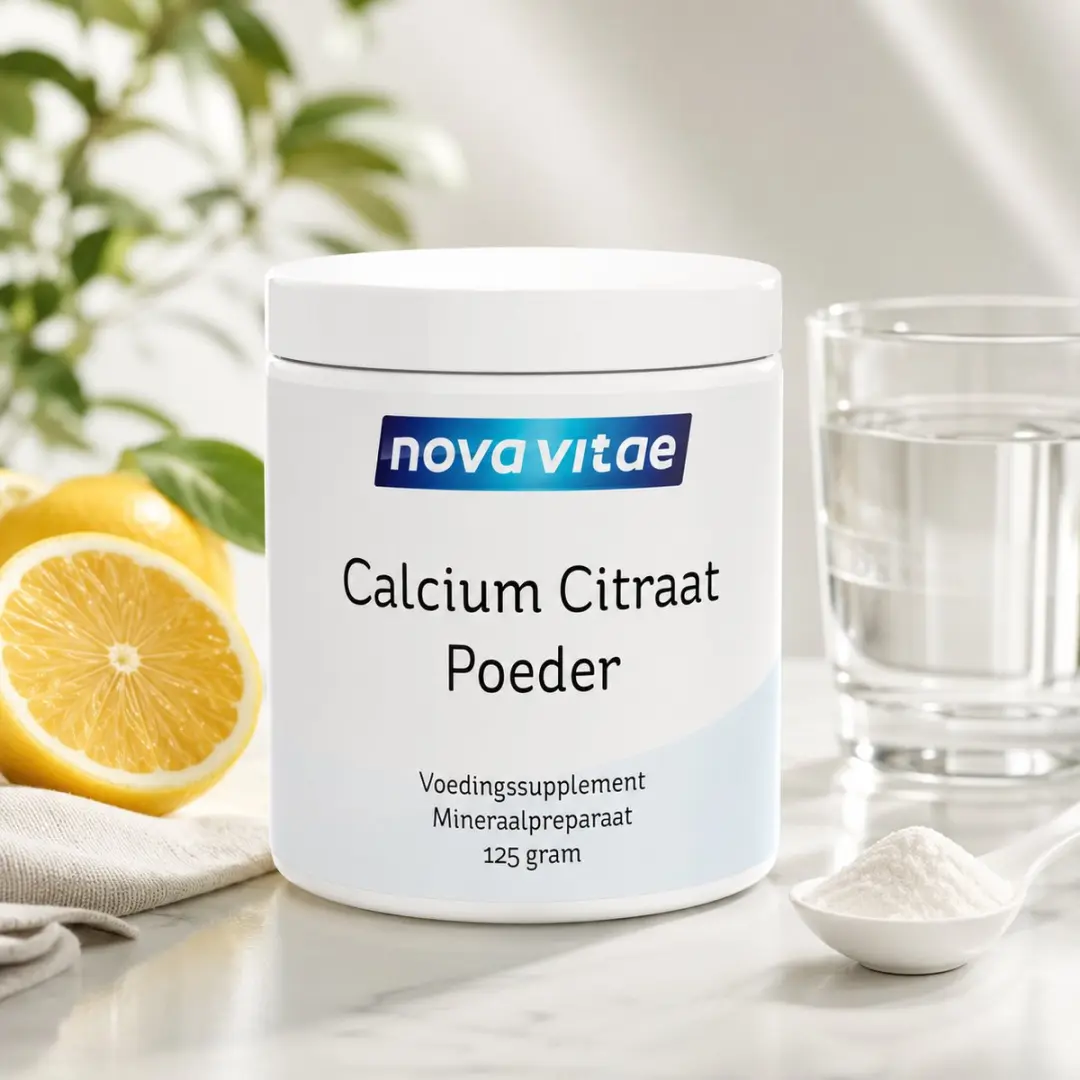 Nova Vitae Calcium Citraat Poeder 125g