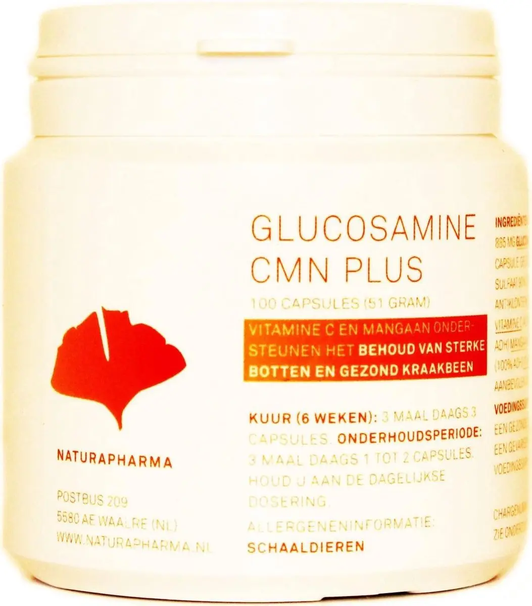 Naturapharma Glucosamine CMN Plus 300 Stuks