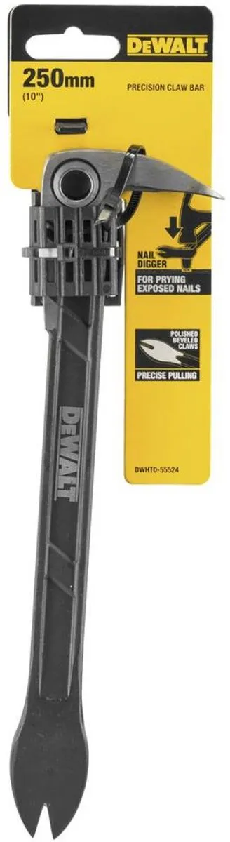 DeWalt DWHT0-55524 Koevoet Smalle Klauw 250mm