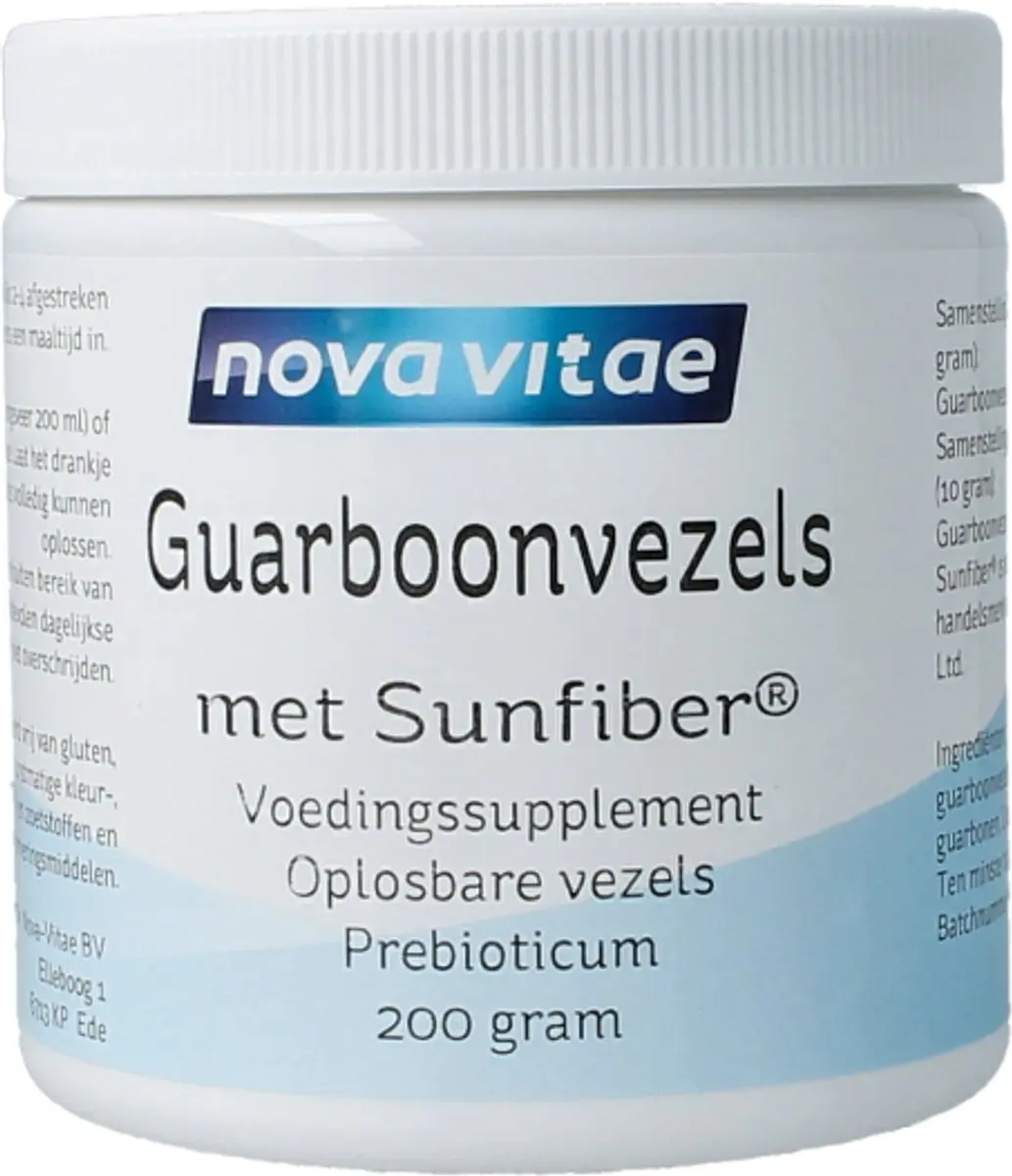 Nova Vitae Guarboonvezels 200g