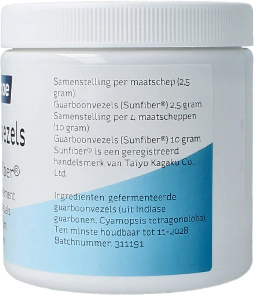 Nova Vitae Guarboonvezels 200g - Oplosbare vezels