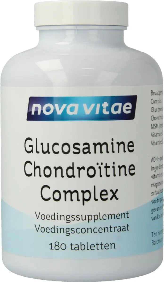 Nova Vitae Glucosamine Chondroïtine Complex 180 tabletten