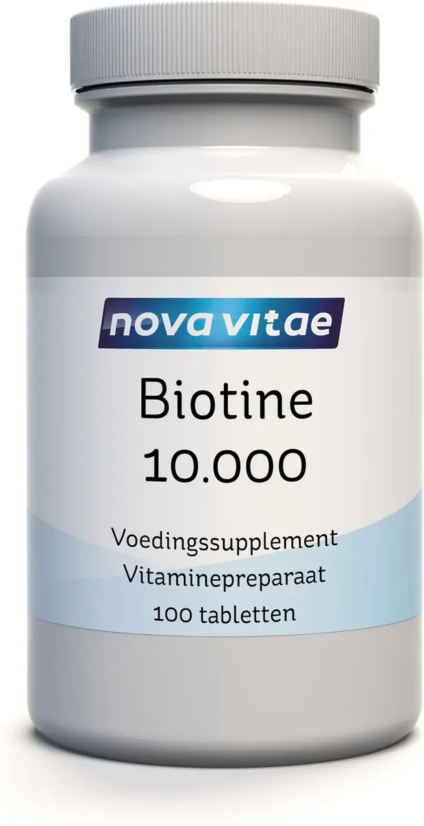 Nova Vitae Biotine 10.000 mcg 100 Tabletten