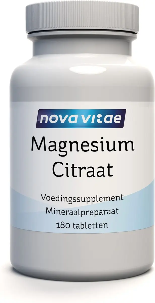 Nova Vitae Magnesiumcitraat 200mg