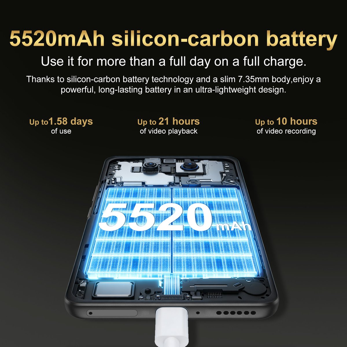 Redmi Note 15 - 5G - 8GB/256GB - Zwart