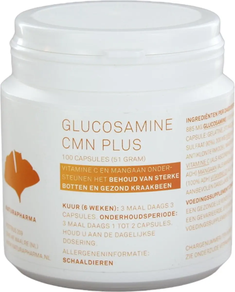 Naturapharma Glucosamine CMN Capsules 100 Stuks