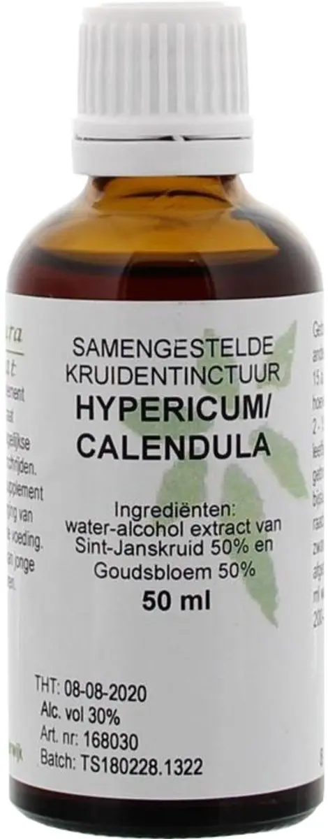 Natura Sanat Hypericum/Calendula Tinctuur 50ml
