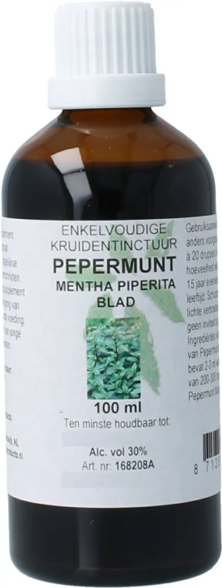 Natura Sanat Pepermunt 100ml - 100 Stuks
