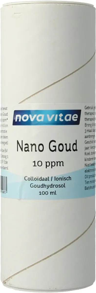 Nova Vitae Nano Goud Colloïdaal 100ml