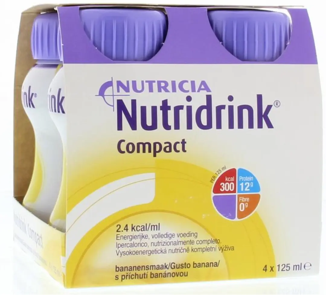 Nutridrink Compact Banaan 4x125ml