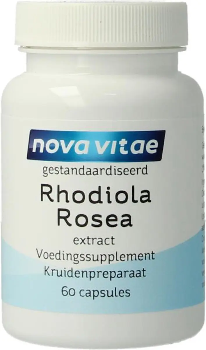Nova Vitae Rhodiola Rosea Extract 60 Capsules