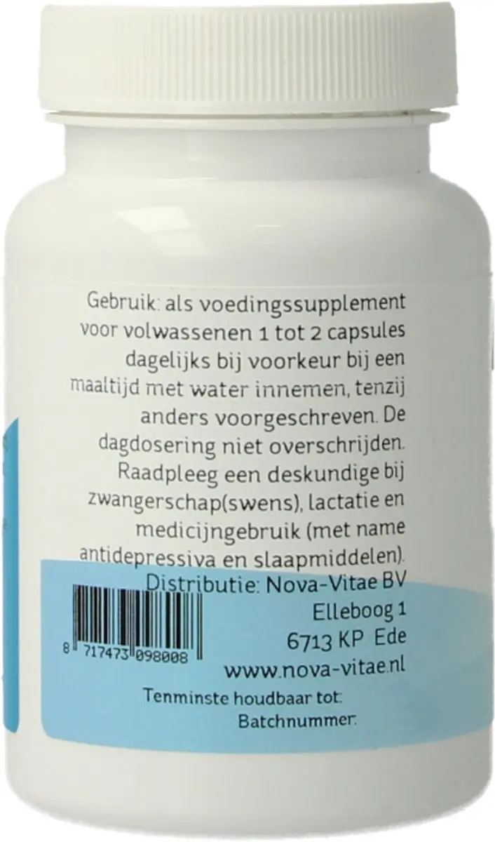 Nova Vitae Rhodiola Rosea Extract 60 Capsules