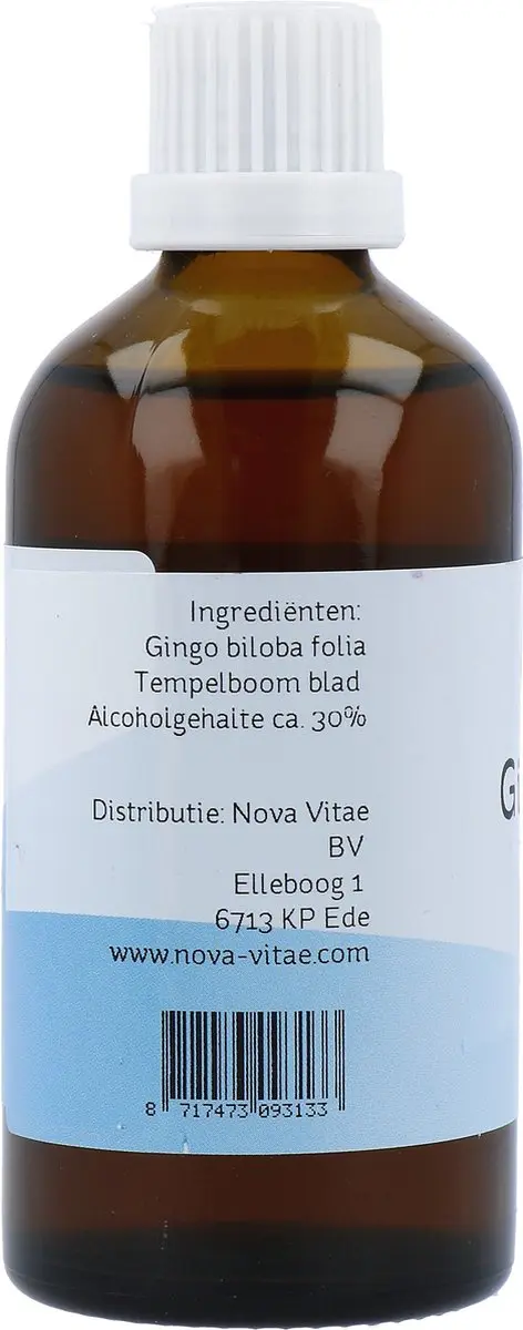 Nova Vitae Ginkgo Biloba Forte Tinctuur 100ml