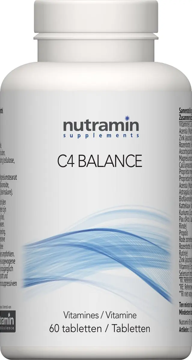Nutramin NTM C4 Balance Voedingssupplement 60 tabletten