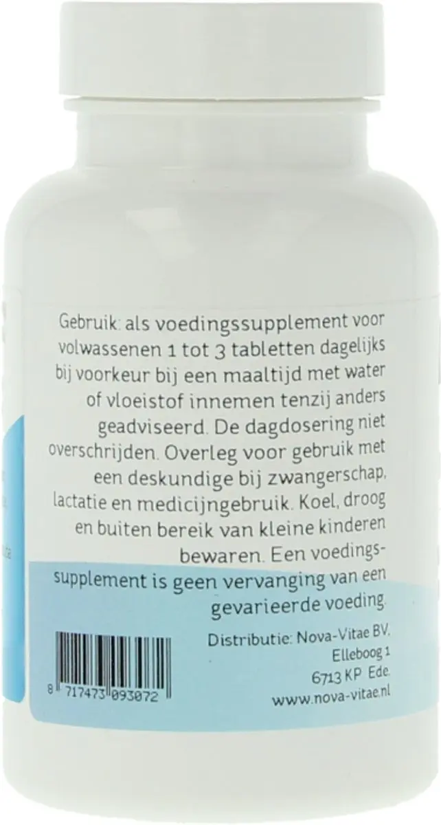 Nova Vitae Calcium Magnesium Zink 60 Tabletten