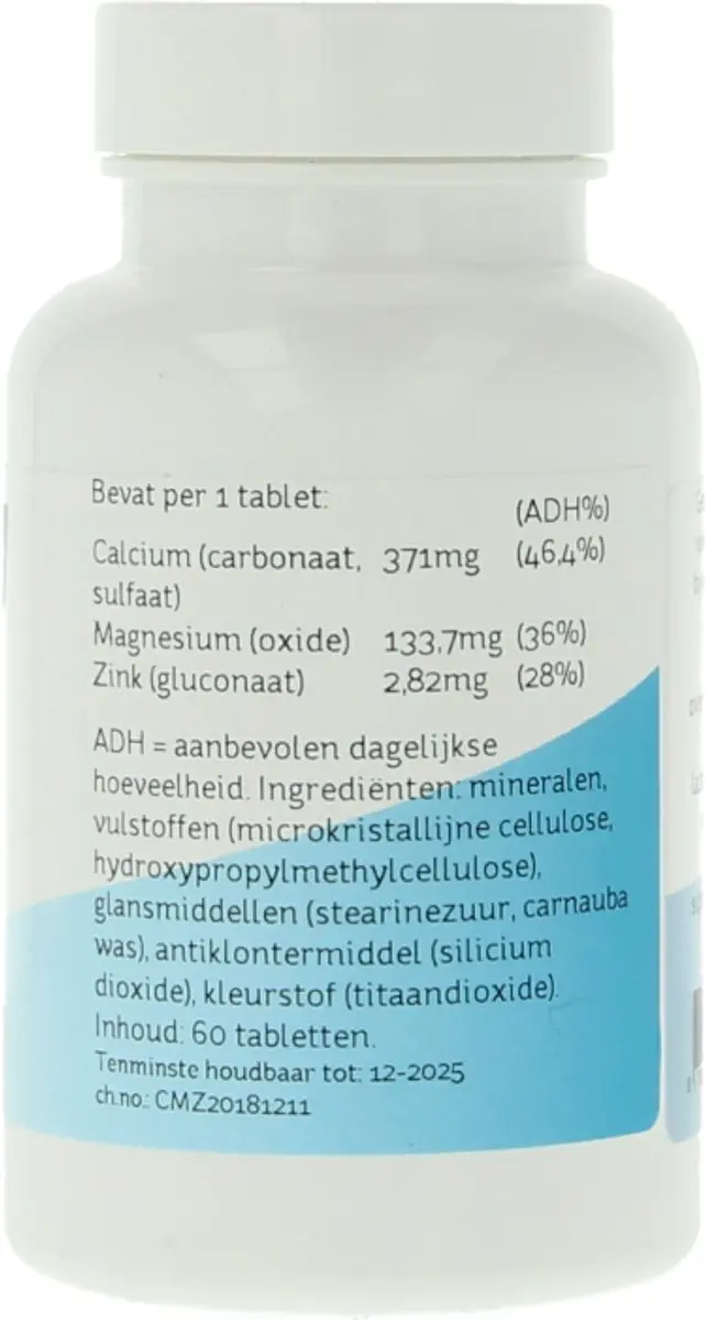 Nova Vitae Calcium Magnesium Zink 60 Tabletten
