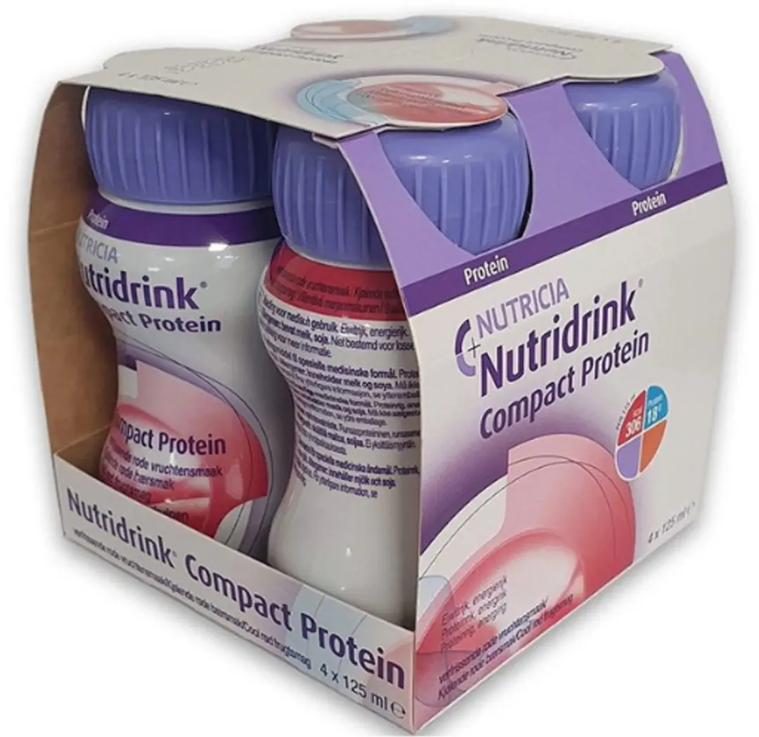Nutricia Nutridrink Compact Protein Rode Vruchten 500ml