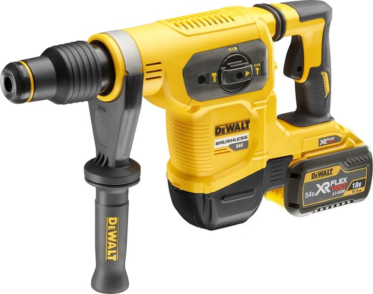 DeWalt DCH481X2 XR FlexVolt SDS-Max Combihamer 54V