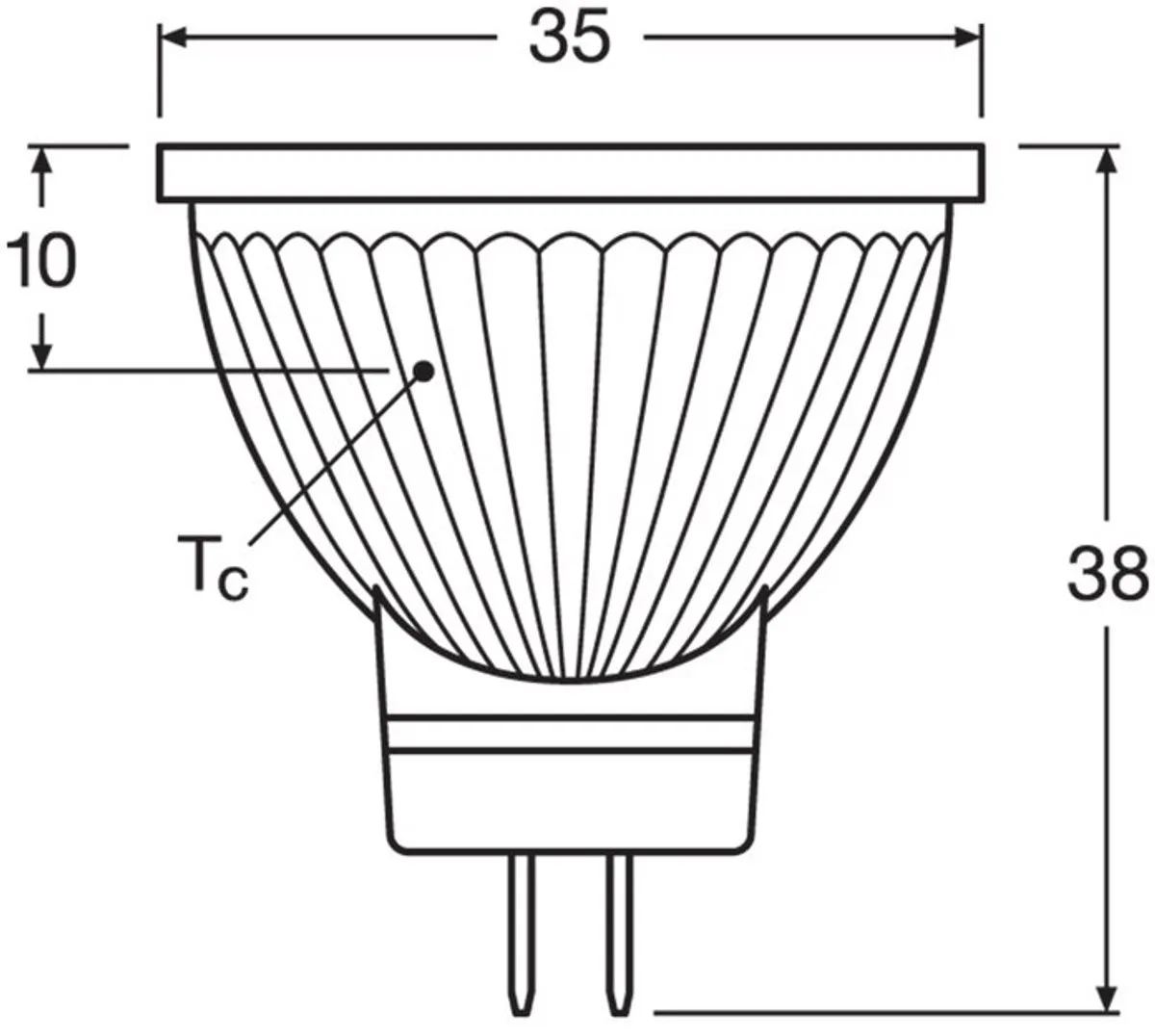 LEDVANCE Dimbare LED Spot Mini MR11 GU4 2.8W - 184Lm - 2700K