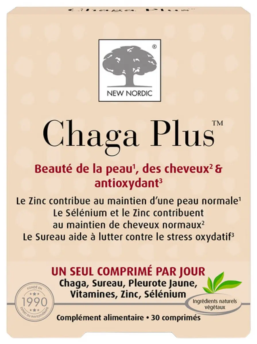 New Nordic Chaga Plus 30 Tabletten