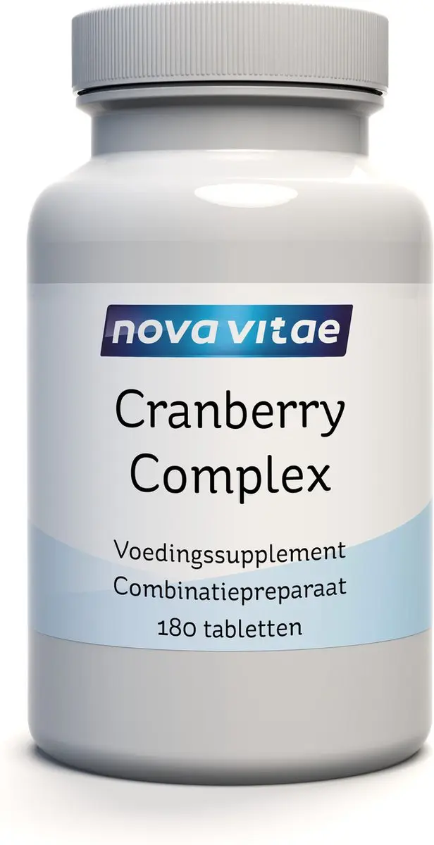 Nova Vitae Cranberry D-mannose Complex 180 tabletten