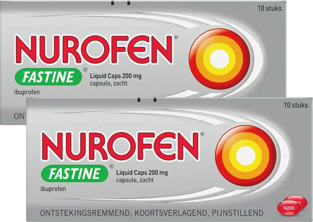 Nurofen Fastine Liquid Caps 200mg