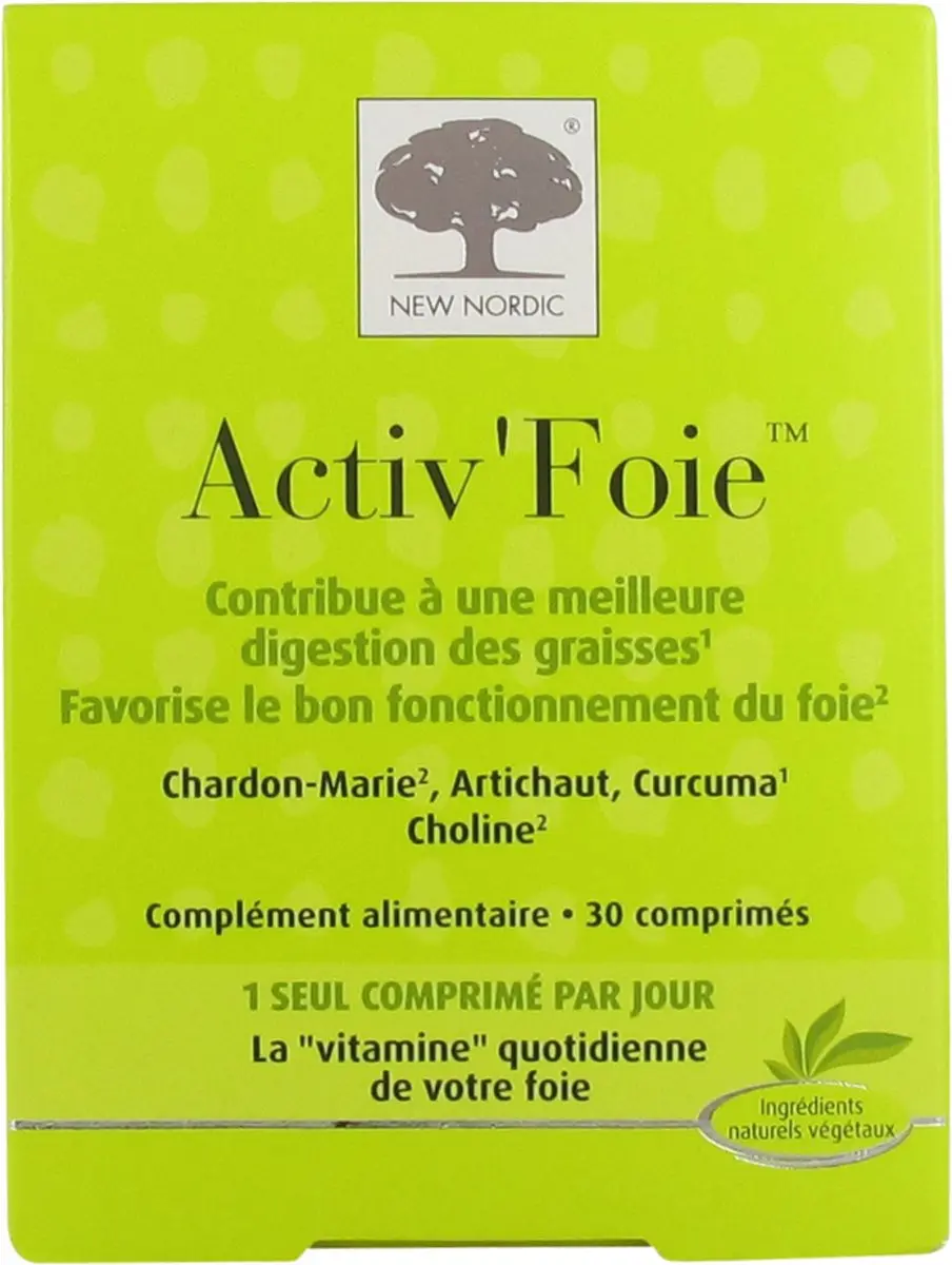 New Nordic Activ'Foie 30 Tabletten