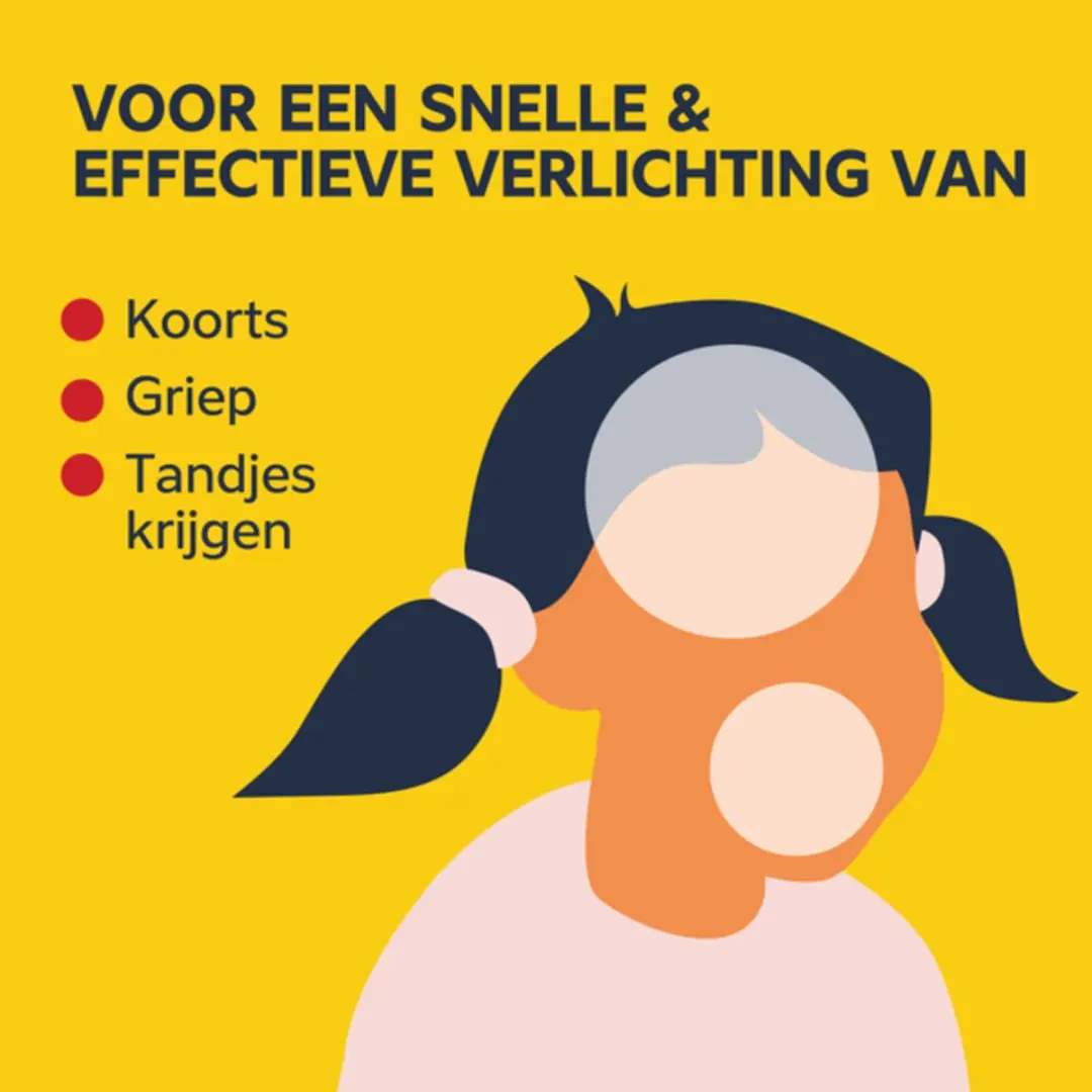 Nurofen Suspensie Voor Kinderen Suikervrij 100mg/5ml - 100ml