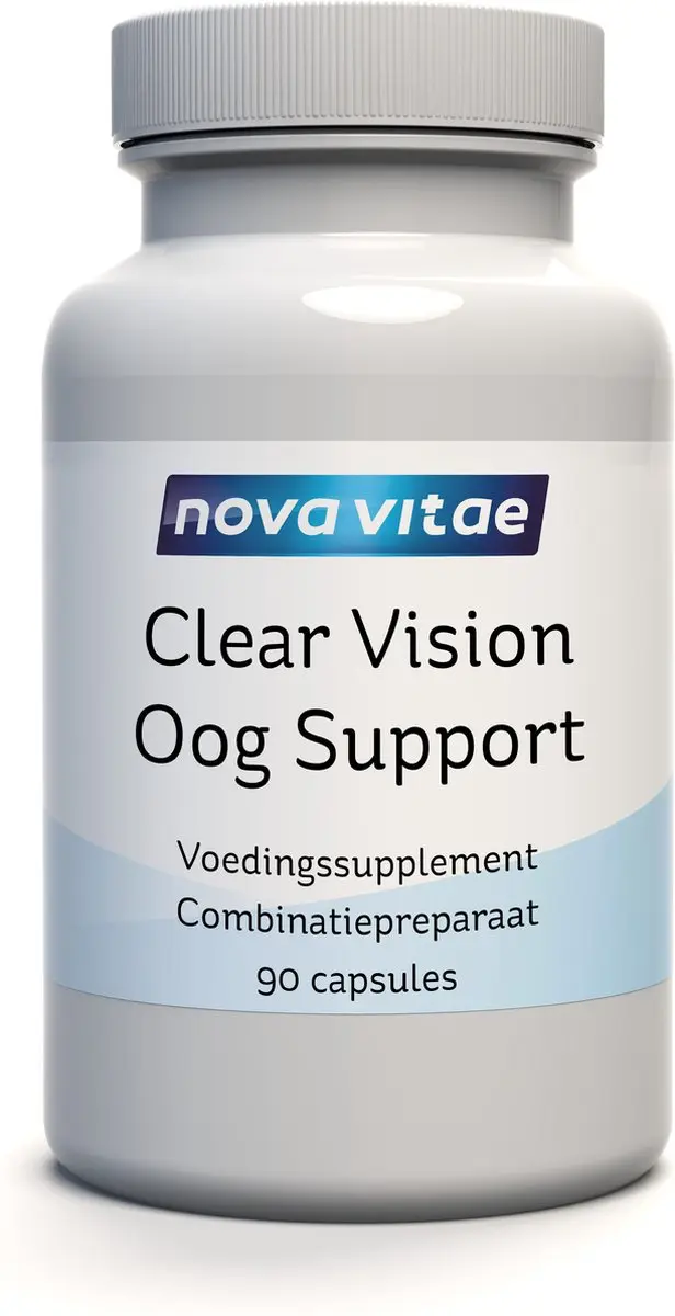 Nova Vitae Clear Vision Oog Support Supplement 90 capsules