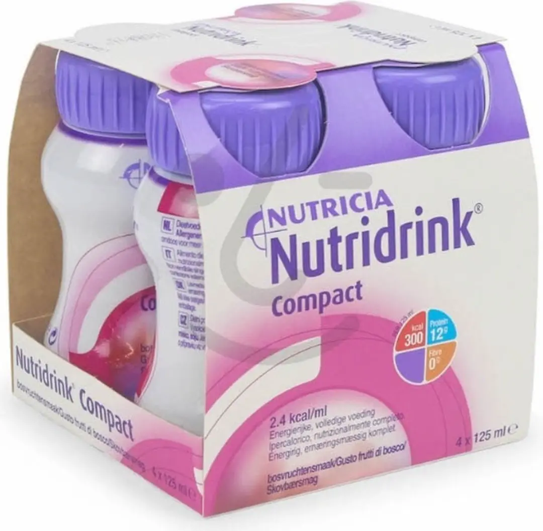 Nutridrink Comp Prot R Vrucht 4x4g