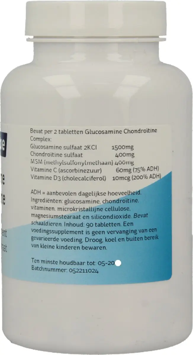 Nova Vitae Glucosamine Chondroïtine Complex met MSM - 90 tabletten