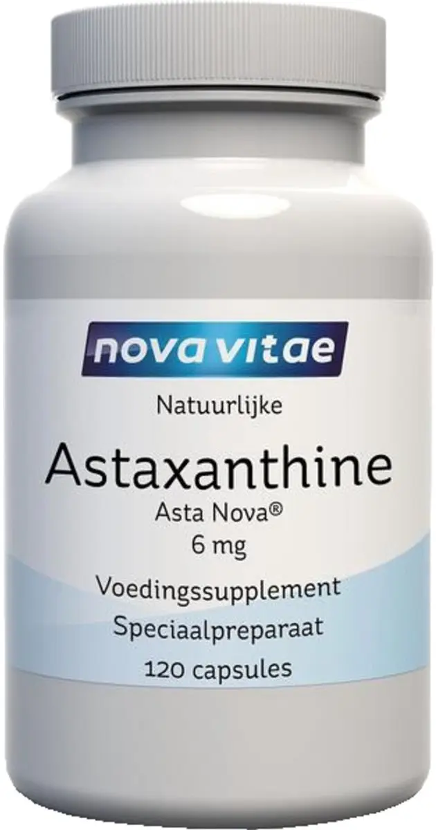 Nova Vitae Astaxanthine 6mg Capsules - 120 Stuks