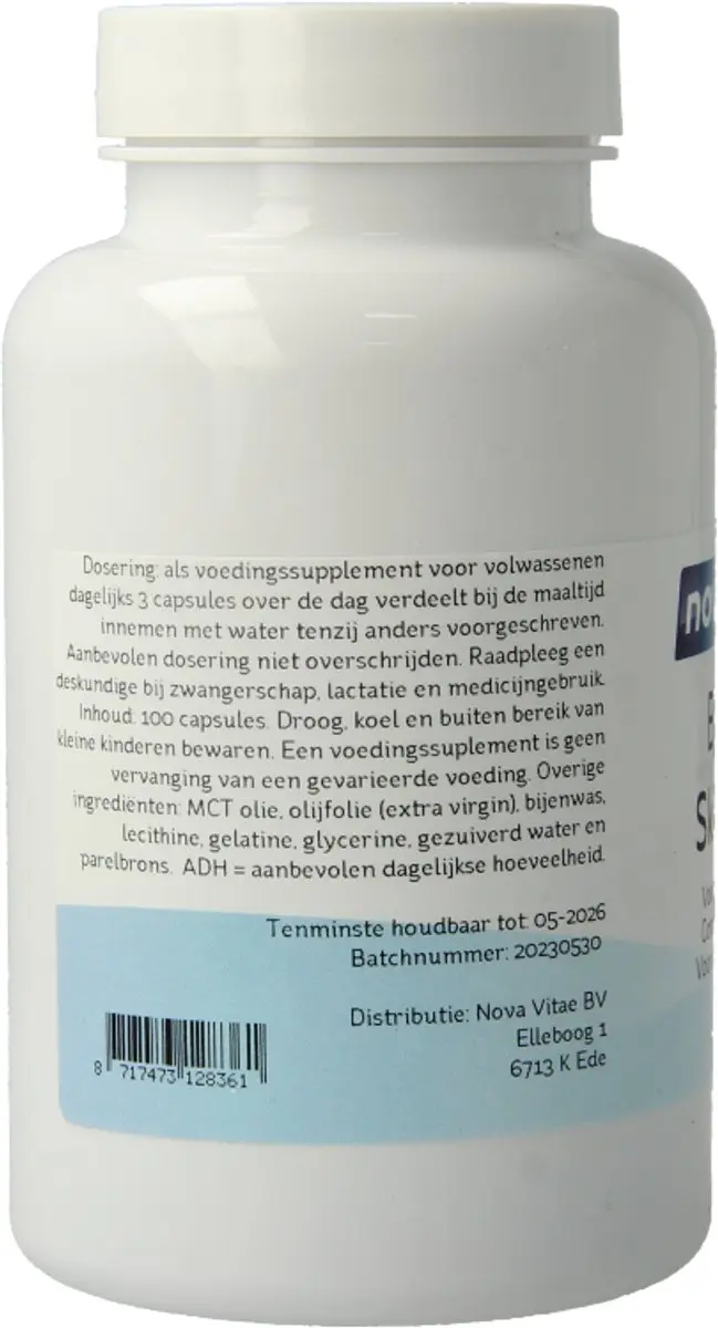 Nova Vitae Beauty Skin Care Huidverzorging Capsules - 100 Stuks