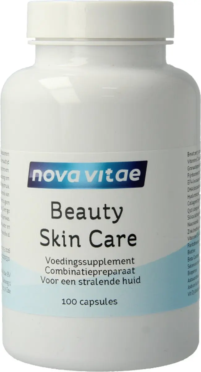 Nova Vitae Beauty Skin Care Huidverzorging Capsules - 100 Stuks