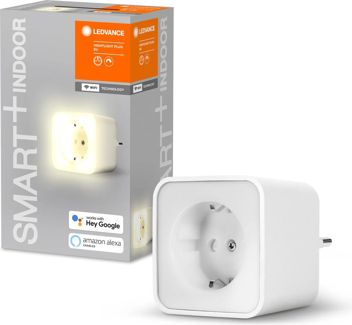 LEDVANCE Smart+ Nightlight Plug - WiFi - Alexa/Google - Wit - afbeelding 6 van 6